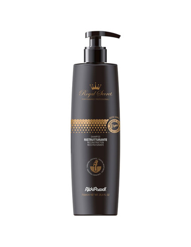 Shampoo Reconstrução Queratina 750 ml - Royal Secret - Ricki Parodi Reconstrução