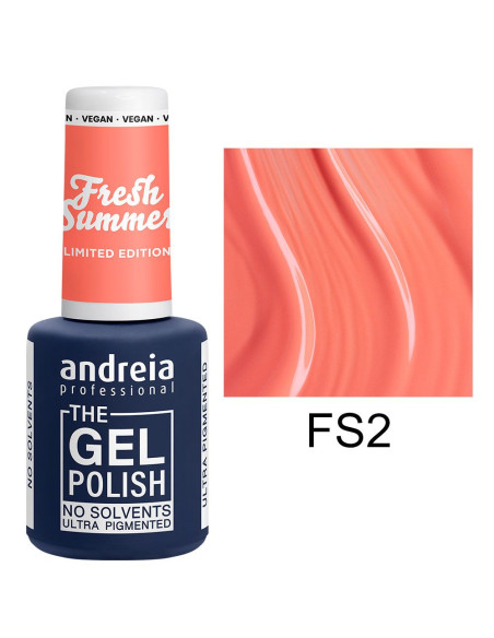 The Gel Polish Andreia FS2 naranja mandarina