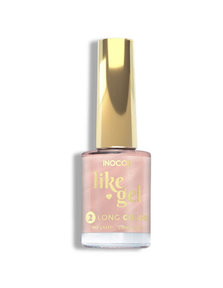 Verniz Unhas Like Gel 106 Nude Leitoso | Inocos INOCOS Verniz Like Gel 