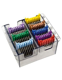 Juego de 8 peines metálicos Wahl y Moser