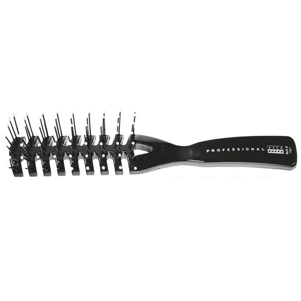 Acca Kappa 5516 cepillo esqueleto negro 20 cm