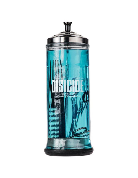 Disicide recipiente de desinfección de vidrio 1100 ml