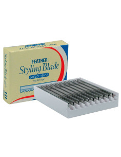 Cuchillas para navaja Feather Styling Blade, 10 unidades