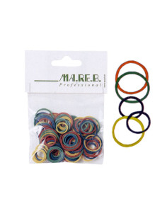 Gomas de cabello de colores, 125 unidades 2