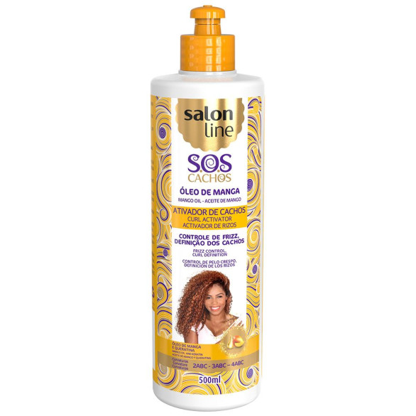 Activador rizos SOS Cachos mango Salon Line 500 ml