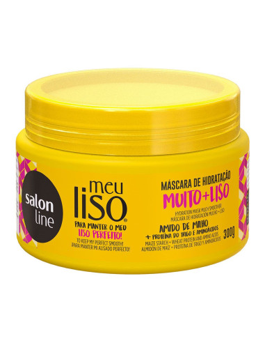 Máscara Meu Liso, Muito+Liso 300gr - Salon Line Meu Liso Salon Line