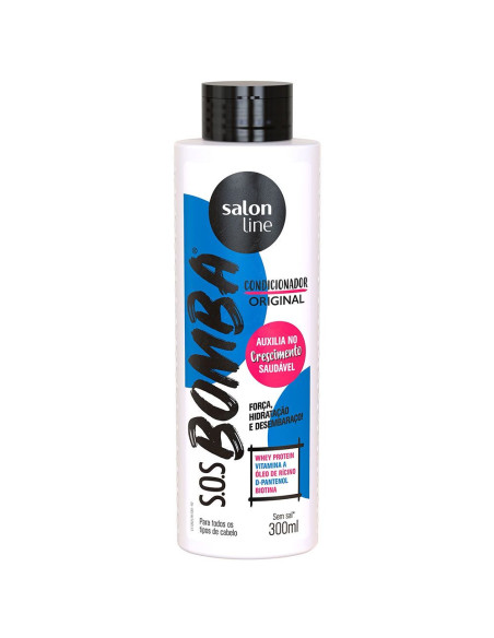 Condicionador SOS Bomba Original 300ml - Salon Line DESC Salon Line