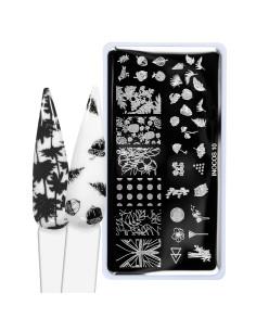 Placa de Carimbos 10 Spring - Inocos INOCOS Nail Art