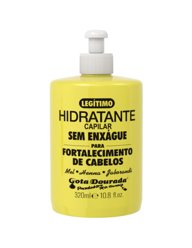 Creme de Pentear Fortalecimento Tradicional 320ml - Gota Dourada Gota Dourada