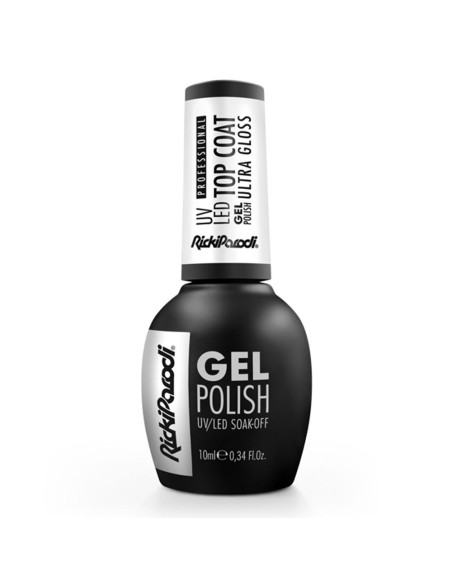 Top Coat Ultra Gloss Gel Polish 10ml - Ricki Parodi Verniz Gel Ricki Parodi