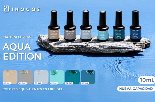 INOCOS Aqua Edition: colección de esmaltes semipermanentes