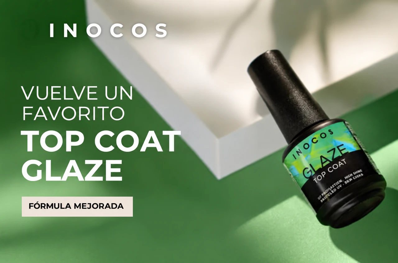 INOCOS Glaze Effect: top coat para esmalte semipermanente